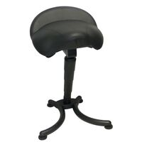 Anti-fatigue stool with comfort seat