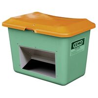 Grit container made of GRP