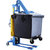 Apiladora para grandes alturas con compactador de residuos, para contenedores de residuos de 800 y 1100 l, margen de elevación 90 - 1600 mm.