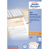 EU-Standardüberweisung für MS Office A4 200 Blatt