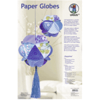 Paper Globes VE=6 Stück Saphire