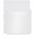Prospekthülle Combi A4 20mm-Falte (3/4 Höhe) transparent