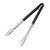 Vogue Serving Tongs Color Coded in Black - Stainless Steel - 405 mm