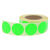 Markierungspunkte Ø 50 mm, leuchtgrün, 1.000 runde Etiketten auf 1 Rolle/n, 3 Zoll (76,2 mm) Kern, Papierpunkte permanent, Verschlussetiketten
