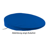 Bezug aus Baumwolle für Sitzkissen Orthopädisch Sitzkeil Keilkissen, 38 cm, Blau