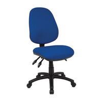 Medium back operator chair with 3 lever mechanism