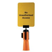 Tensator® Cone barrier A4 sign holder only