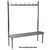 Aqua solo changing room bench - stainless steel , 2000mm wide