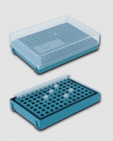 96-Well PCR Rack PP | Für Röhrchen ml: 0,2