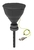Sicherheitstrichter mit Kugelventil V2.0 HDPE elektrisch ableitfähig Ø Trichter 200 mm