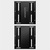 Axagon RHD-125B 2.5"->3.5" beépítő keret fekete
