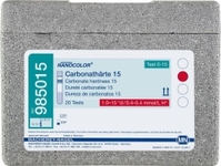 Kvettentests Nanocolor® meetbereik 1,0-15°d 0,4-5,4 mmol/l H+