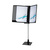 Casiers de stand / Système de panneaux de présentation / Porte-étiquette de prix "Infosign" | noir sim. RAL 9005