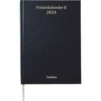 SoldanPlus Fristenkalender FK8 / 2024, schwarz,