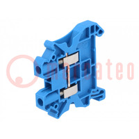 Csatlakozó: sín; 0,14÷4mm2; útvonalak: 1; érintkezők: 2; kék; 41A
