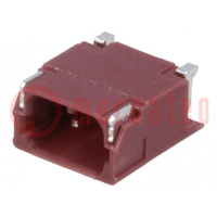 Connector: wire-board; socket; male; horizontal; PIN: 2; 1.8mm