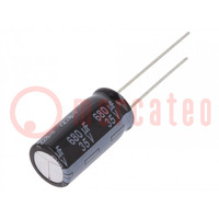 Kondensator: elektrolytisch; low ESR; THT; 680uF; 35VDC; Ø10x20mm