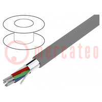 Cable; Xtra Guard® 1; 3x24AWG; apantallado,lámina Al-PET-Al; PVC