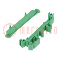 DIN rail mounting bracket; Series: M72; 72x11mm