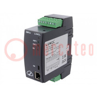 Industrial module: data logger; 20÷40VAC; 20÷60VDC; 0÷55°C; OUT: 2