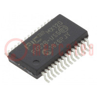 IC: PIC microcontroller; 32kB; 2.3÷3.6VDC; SMD; SSOP28; PIC32; tube