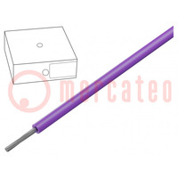 Wire; ÖLFLEX® HEAT 125 SC; 1x0.75mm2; stranded; Cu; PO; violet