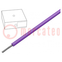 Cordon; ÖLFLEX® HEAT 125 SC; 1x1,5mm2; corde; Cu; violet; CPR: Dca