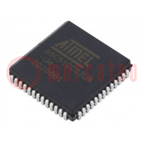 IC: microcontrollore 8051; 3÷5,5VDC; PLCC52; AT89