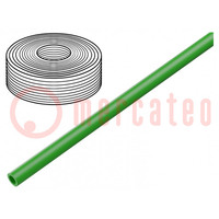 Pneumatic tubing; -0.95÷10bar; PUN-H; Tube in.diam: 4mm; green