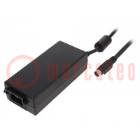 Power supply: switched-mode; 12VDC; 6.67A; Out: KYCON KPPX-4P; 80W