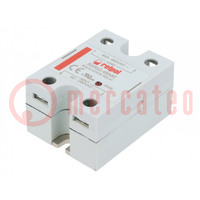 Relay: solid state; Ucntrl: 90÷280VAC; 80A; 48÷530VAC; -30÷80°C