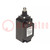 Limit switch; stainless steel sphere Ø8mm; NO + NC; 10A; PG13,5