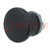 Switch: push-button; 22mm; Stabl.pos: 1; black; none; IP66; mushroom