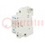 Relay: installation; load-shedding; SPDT; 17.5x80x60mm; IP40; 3÷8A