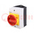 Interruptor: de levas principal; Pos.estab: 2; 20A; OFF-ON; 6,5kW