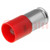 LED lamp; red; T1; 12VDC; No.of diodes: 1