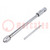 Tap wrench; steel; Grip capac: 1/8"-3/8",M3-M10; 250mm