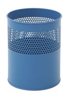 Halbperforierter Papierkorb 10 Liter, VB 270510, Blau