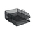5 Star Office Wire Mesh Letter Tray Blk