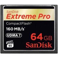 SD CompactFlash Card 64GB SanDisk Extreme Pro