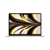 Apple MacBook Air Ordinateur portable 34,5 cm (13.6") Apple M M2 8 Go 256 Go SSD Wi-Fi 6 (802.11ax) macOS Monterey Beige