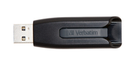 Verbatim V3 USB flash meghajtó 64 GB USB A típus 3.2 Gen 1 (3.1 Gen 1) Fekete, Szürke
