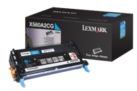 Lexmark X560A2CG Cartouche de toner 1 pièce(s) Original Cyan