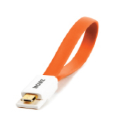 Ziron ZR204 cable USB 0,2 m USB 2.0 USB A Micro-USB A Naranja