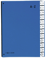 Pagna 24249-02 sorteermap Blauw Karton A4