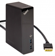 Lenovo 03X7138 laptop dock/port replicator Wired OneLink Black