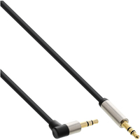 InLine 99224 audio kabel 0,5 m 3.5mm Zwart