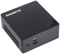Gigabyte GB-BKi7HA-7500 (rev. 1.0) Wielkość PC 0.6L Czarny BGA 1356 i7-7500U 2,7 GHz