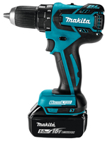 Makita DDF459Z drill 1500 RPM Keyless 1.5 kg Black, Blue