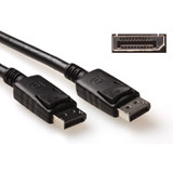 ACT AK3980 DisplayPort-Kabel 2 m Schwarz